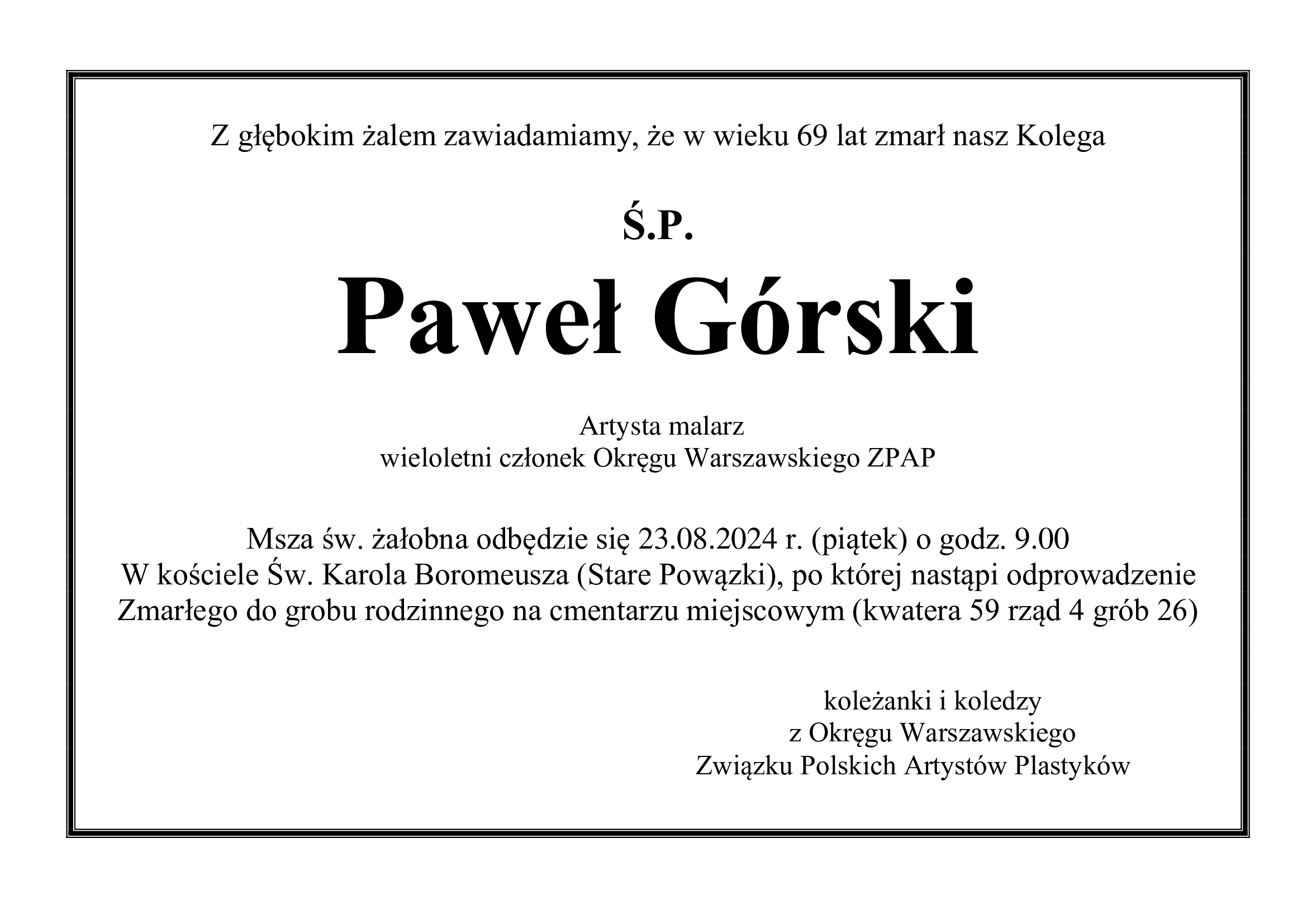 klepsydra Górski